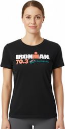 Ironman 70.3 Duisburg Zwart Korte Mouw T-shirt