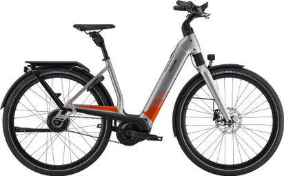 Cannondale Mavaro Neo 1 Enviolo Traploze Elektrische Stadsfiets 625 Wh 700 mm Grijze Riem