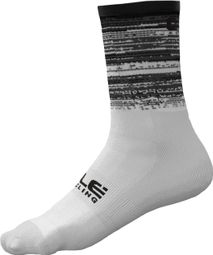 Calzini Alé Q-Skin Scanner Unisex Bianco/Nero