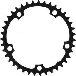 ROTOR Road Chainring Internal Round NoQ 110mm BCD Black