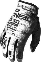 Lange Handschuhe O'Neal Mayhem Scarz Schwarz/Weiß