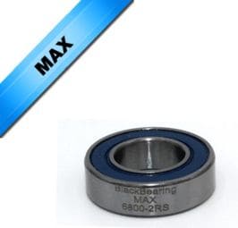 Roulement Max - BLACKBEARING - 61800-2rs / 6800-2rs