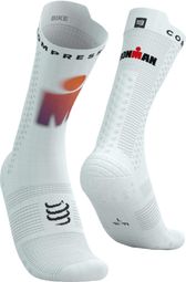 Compressport Pro Racing V4.0 Bike Ironman Sokken 2025 Witte Zonsondergang