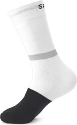 Paire de Chaussettes Spiuk Top Ten Hiver Blanc 