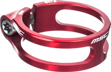 Tuerca de sillín MSC Light CNC 8,5 gr + TI Red