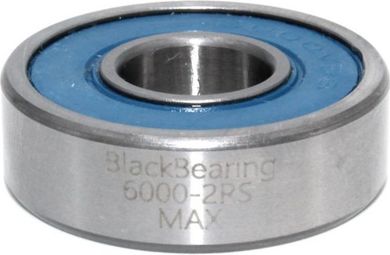 Black Bearing 6000-2RS Max 10 x 26 x 8 mm
