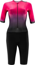 Huub TC Performance triatlonpak voor dames, roze/zwart