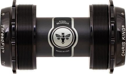 Chris King ThreadFit T47-24 Black crankset