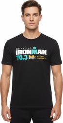 Ironman 70.3 Mallorca Zwart Heren T-Shirt Korte Mouw