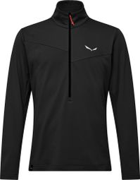 Fleece Men's Salewa Puez Cammino Polarlite 1/2 Zip Black