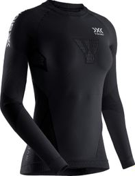Maillot de mujer de manga larga X-Bionic Invent 4.0 Negro/Gris