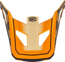 Status Topenga Arancione / Nero 100% Visiera di ricambio per casco per bambini