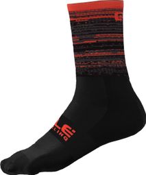 Unisex Alé Q-Skin Scanner Socken Schwarz/Orange