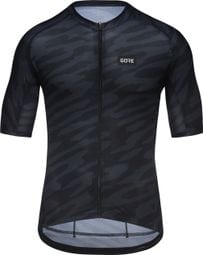 Gore Wear Spirit Organic Camo Short Sleeve Jersey Black