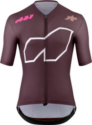 Assos Fastlane Diamond Crazy Women's Short Sleeve Jersey Red