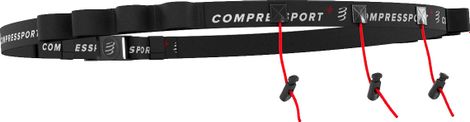 Cinturón de carrera Compressport Negro