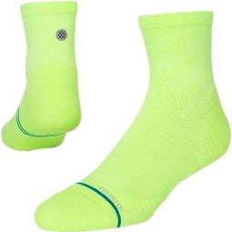 Stance Performance Run Light Quarter Socks Geel