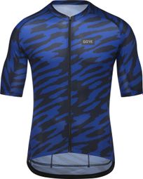 Gore Wear Spirit Organic Camo Short Sleeve Jersey Blue