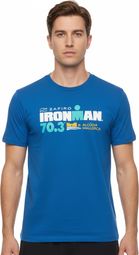 Ironman 70.3 Mallorca Heren Royal Blauw Korte Mouw T-Shirt