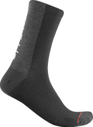 Castelli Bandito Wool 18 Sokken Zwart
