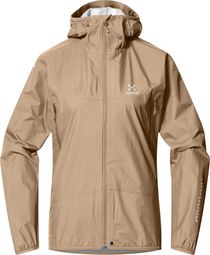 Haglöfs LIM Proof Waterproof Jacket Brown Women's