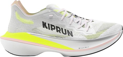 Kiprun KD900x LD 2 hardloopschoenen, wit/geel, dames