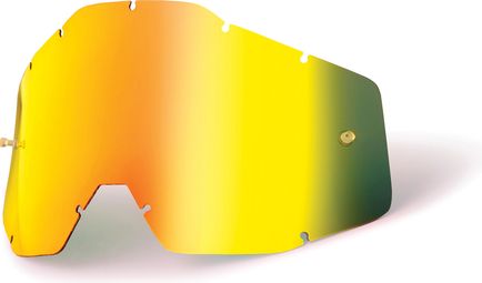 100% Iridium Gold Lense anti niebla RACECRAFT, ACCURI y STRATA