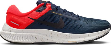 Zapatillas de Running Nike Air Zoom Structure 24 Azul Rojo