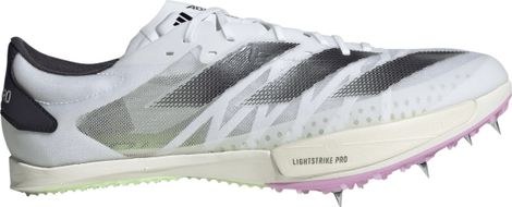 Unisex-Leichtathletikschuhe adidas Performance adizero Ambition Weiß Grün Pink