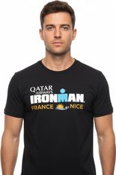 Ironman Frankrijk Zwart Heren T-Shirt Korte Mouwen