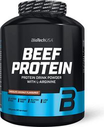 Beef Protein (1 8kg) - Biotech Usa - Chocolat Noix De Coco - Protéines De Bœuf