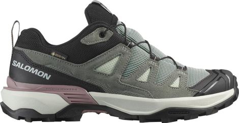Salomon X Ultra 360 Leather GTX Damesschoenen Groen