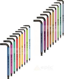 Wera-Clés Allen coudées p.vis à 6 pans creux-950 SPKL Hex-Plus HF 5 0