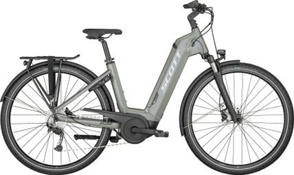 Vélo de Ville Electrique Scott Sub Active eRide 10 Unisex Shimano Alivio 9V 500Wh 700mm Gris