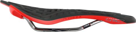 Tioga Spyder TwinTail 2 Titansattel Schwarz/Rot