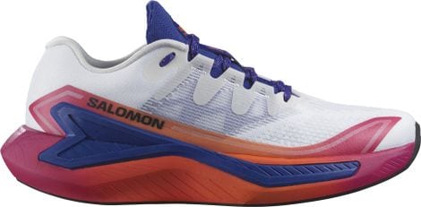 Salomon DRX Bliss Blanco Naranja Azul Zapatillas de Running Mujer
