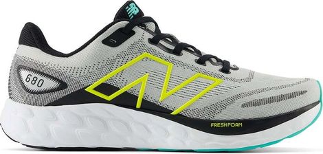 Running Shoes New Balance Fresh Foam 680 v8 Grey/Yellow Men's