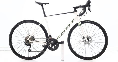 Produit reconditionné · Scott Addict 20 Carbone · Blanc / Vélo de route / Scott | Très bon état