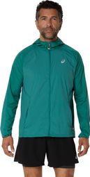 Veste coupe-vent Asics Road Packable Vert Homme