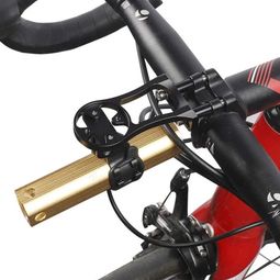 Support guidon déporté Multi-Fonction pour Vélo - Compatible Garmin  GoPro  Bryton  Cat Eye  Eclairage et GoPro