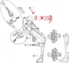 Sram Fastener Kit for D scarring Arri re Force