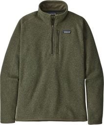 Patagonia Better Sweater 1/4 Zip Fleece Mens Green