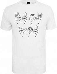 Tee-shirt FU SIGN LANGUAGE