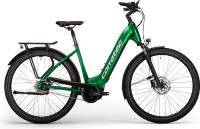 Corratec E-Power Trekking 28 P6 8S Wave Bicicleta Híbrida Eléctrica Shimano Nexus 8S 625 Wh 700 mm Verde 2023