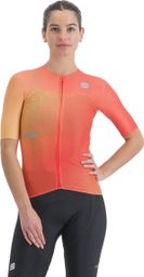 Sportful Light Pro Damen Kurzarmtrikot Rosa/Orange