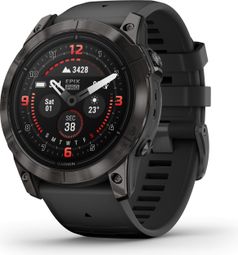 Montre de Sport Garmin Epix Pro Gen 2 Sapphire Titane 51mm Noir Carbon Gris