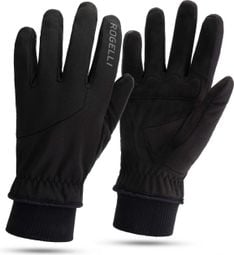 Gants Velo Long De Hiver Rogelli Nimbus - Homme - Noir