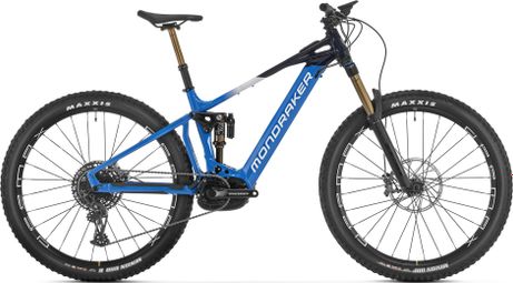 Mondraker Crafty RR MTB elettrica a sospensione totale Sram GX/NX Eagle 12S 750 Wh 29'' Blu Nero 2024