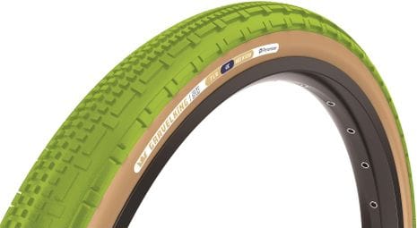 Panaracer GravelKing SK Gravel Tire 700 mm Tubeless Ready Folding ZSG Gravel Compound BeadLock TuffTex Matcha Green Beige Sidewall