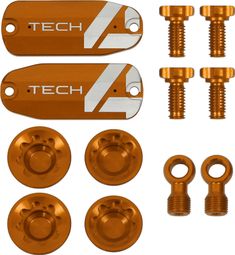 Kit de Customisation pour freins Hope Tech 4 V4 Orange